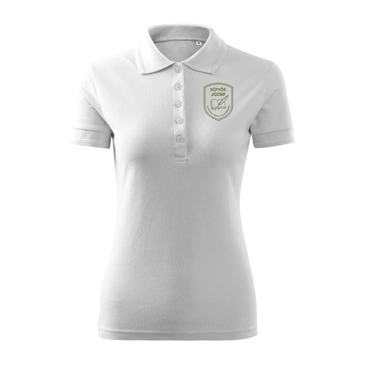 Címeres női galléros póló